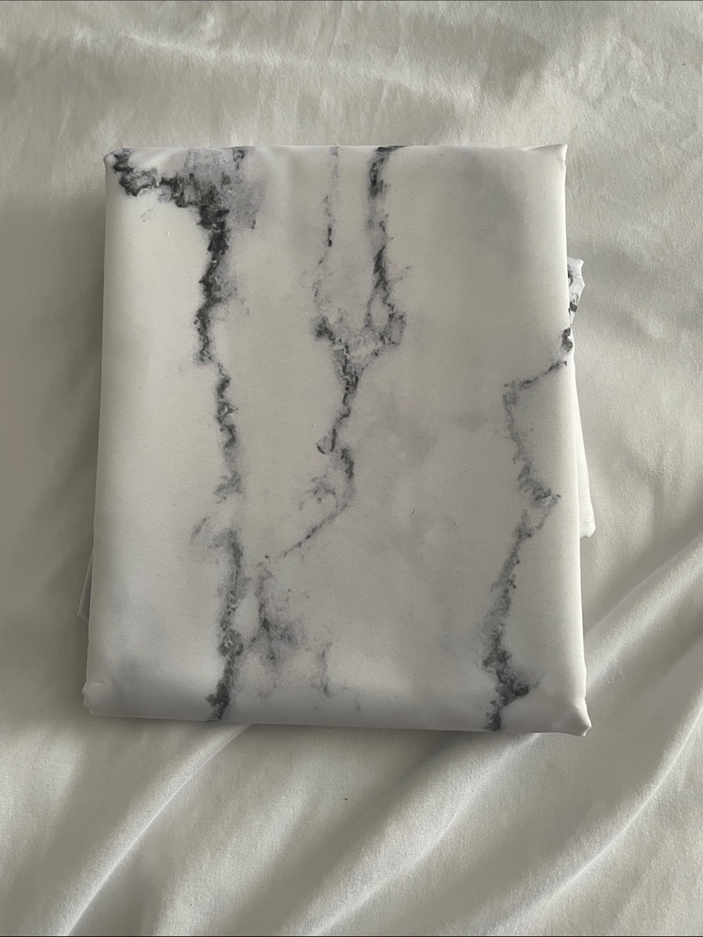 Marble Print shower curtain- brand new